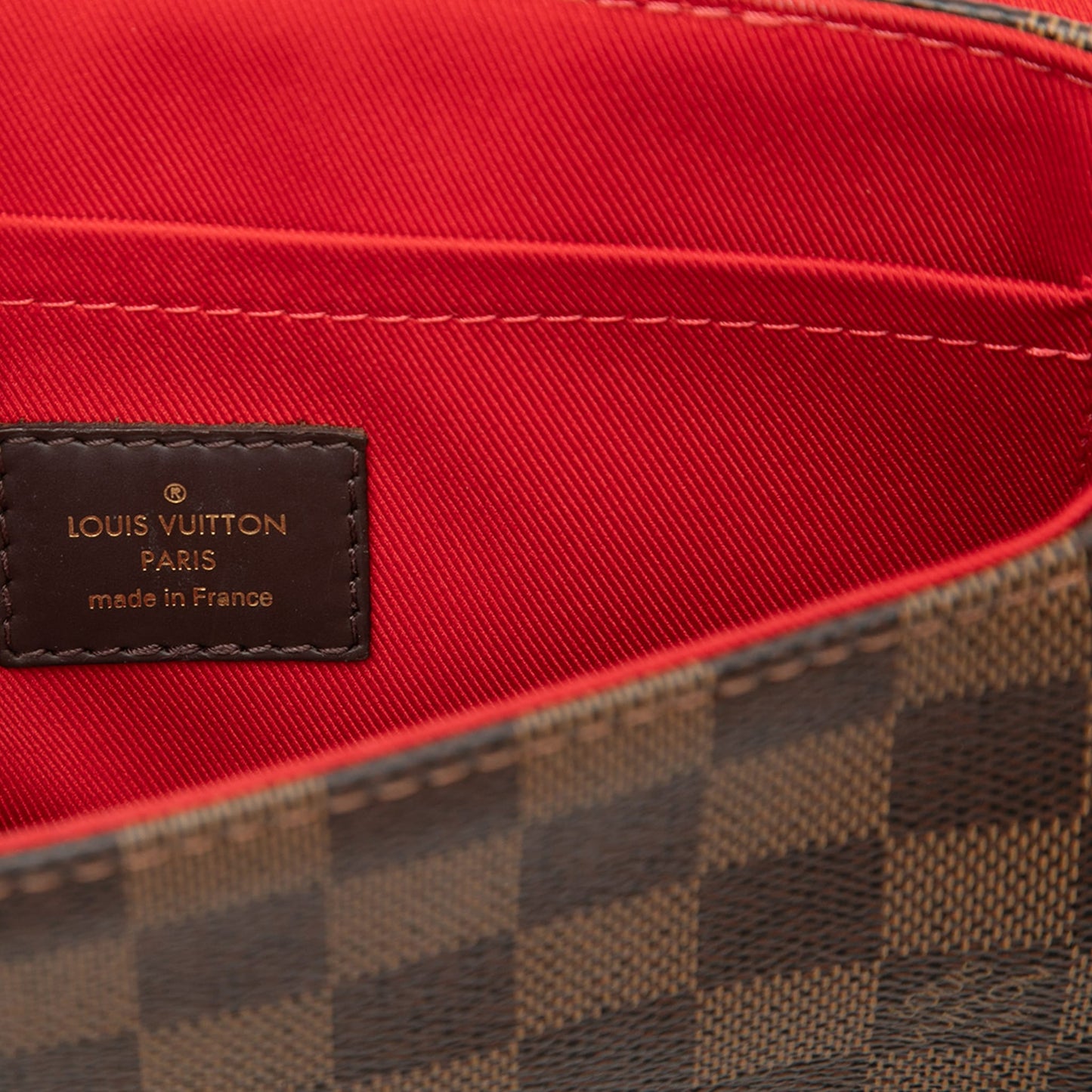 322606037 Louis Vuitton Damier Ebene Croisette Brown 5