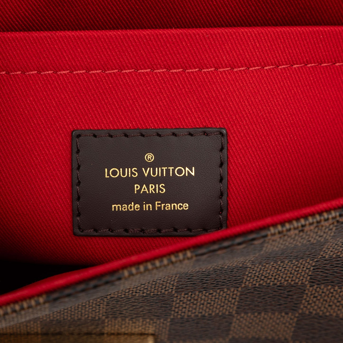 322606064 Louis Vuitton Damier Ebene Croisette Brown 5