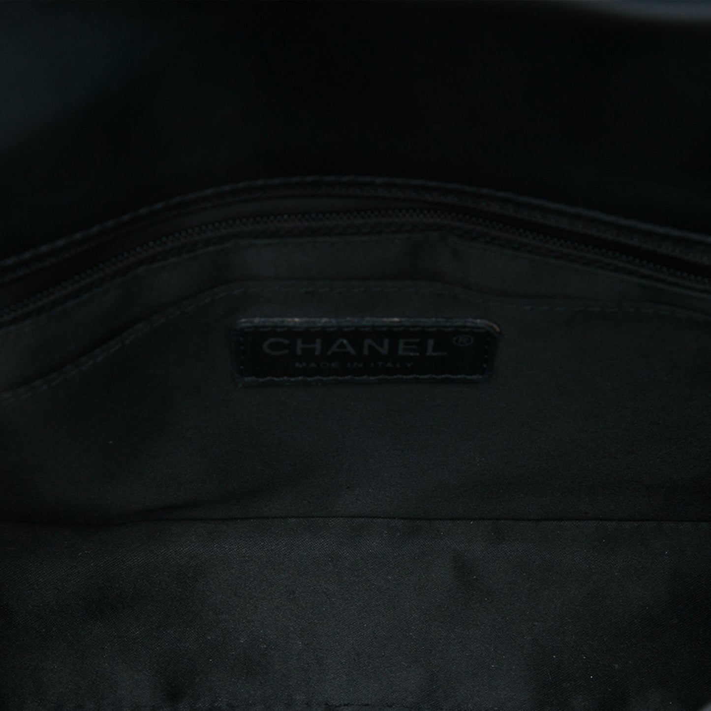 Classic Single Flap Medium Lambskin couro Matelassé Alça bolsa Preto