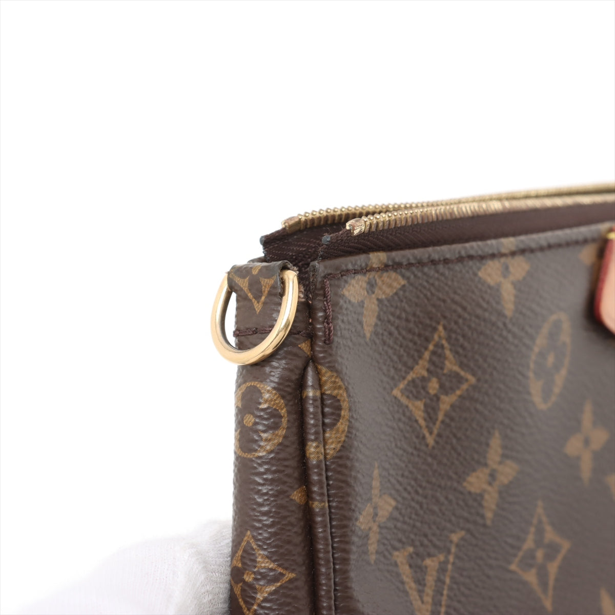 Multi Pochette Accessoires Canvas Pouch Crossbody Monogram