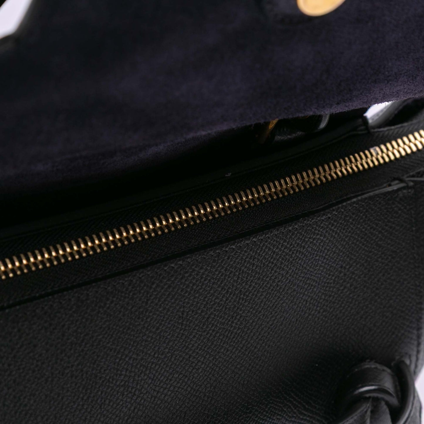 Second hand Céline Belt Bag Micro Grained Calfskin Leather 3 - Ways Tote Bag Black - Tabita Bags