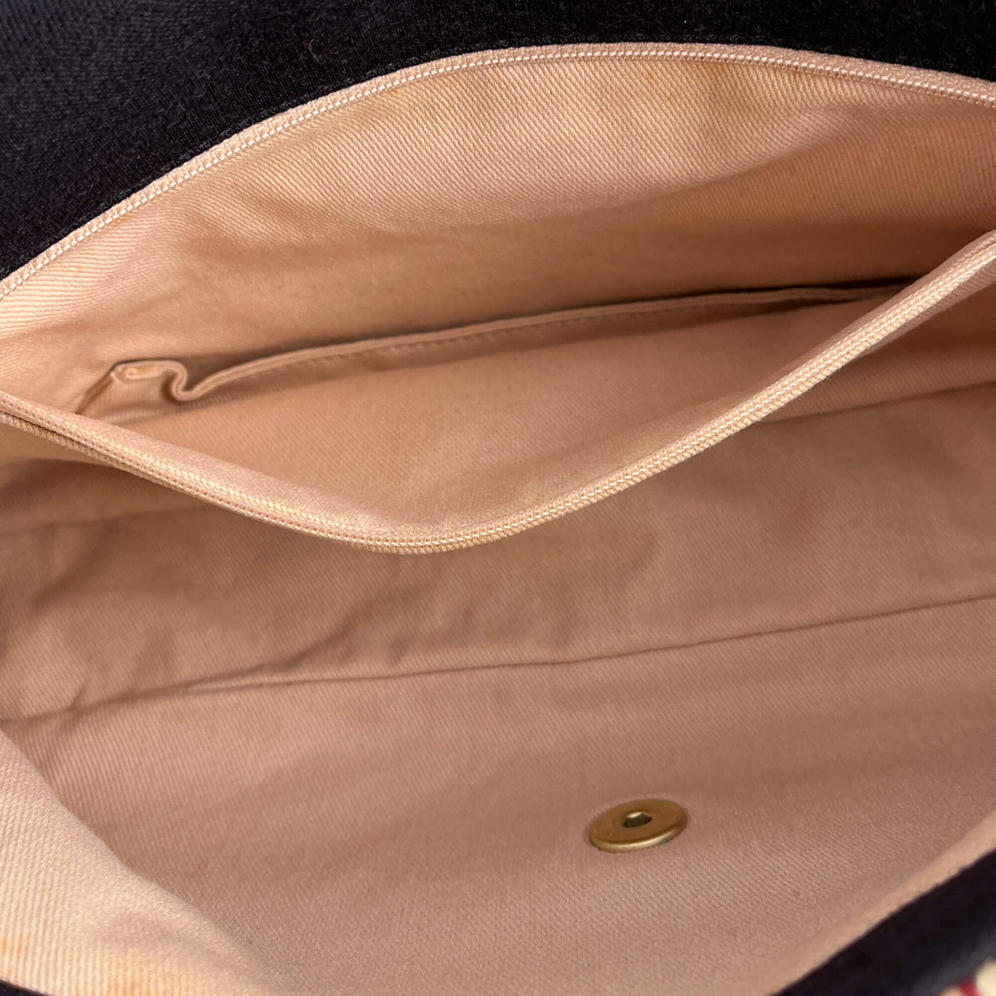 Second hand Chanel Classic Single Flap Patchwork Matelassè Cotton 2 - Ways Flap Crossbody Multicolor - Tabita Bags