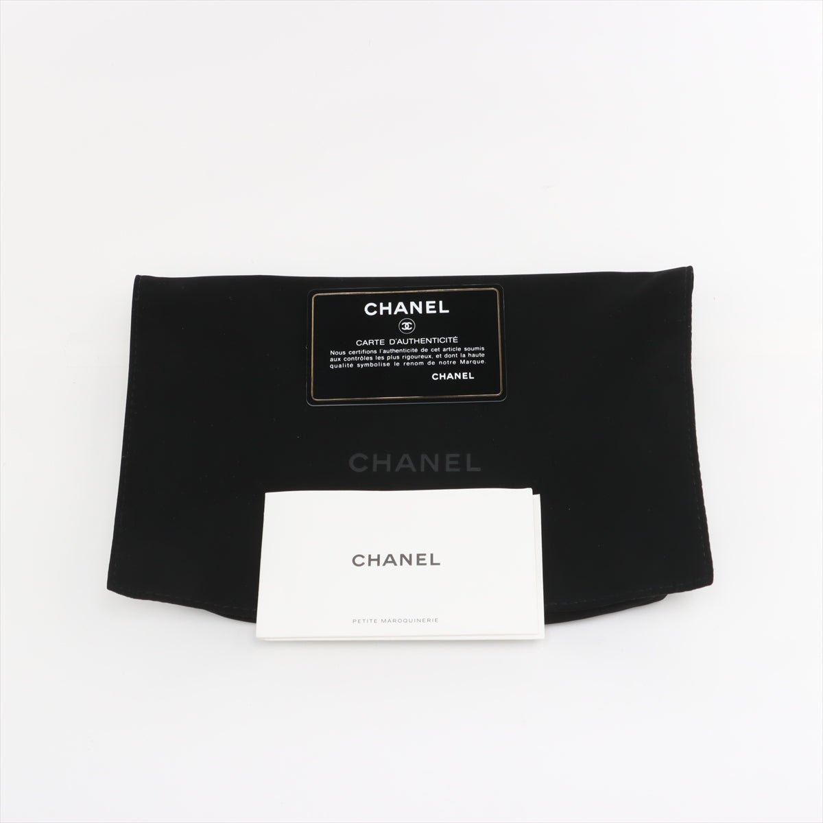 Second hand Chanel WOC Caviar Leather Quilted Flap Crossbody Black - Tabita Bags