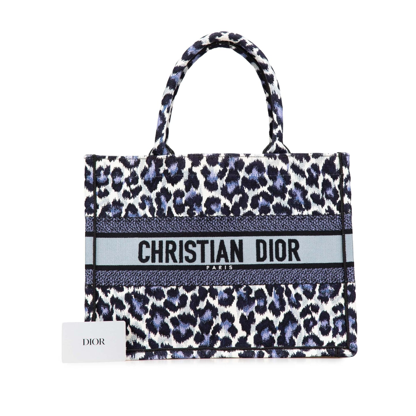 Second hand Dior Book Tote Medium Canvas Embroidery Handbag Mizza - Tabita Bags