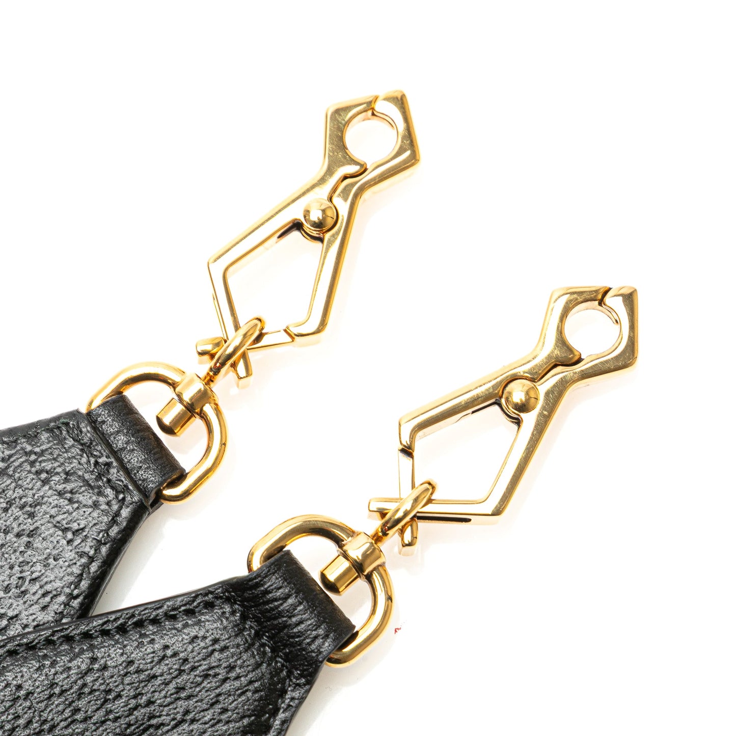 Second hand Gucci Diana Mini Leather Tote Handbag Black - Tabita Bags