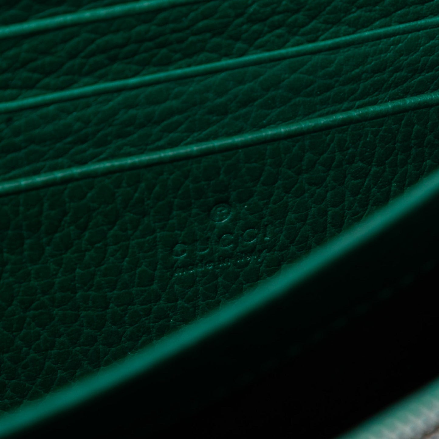 Second hand Gucci Dionysus Mini Leather Wallet on Chain Handbag Green - Tabita Bags