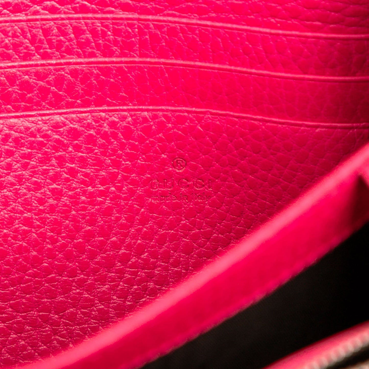 Second hand Gucci Dionysus Mini Leather Wallet on Chain Handbag Pink - Tabita Bags