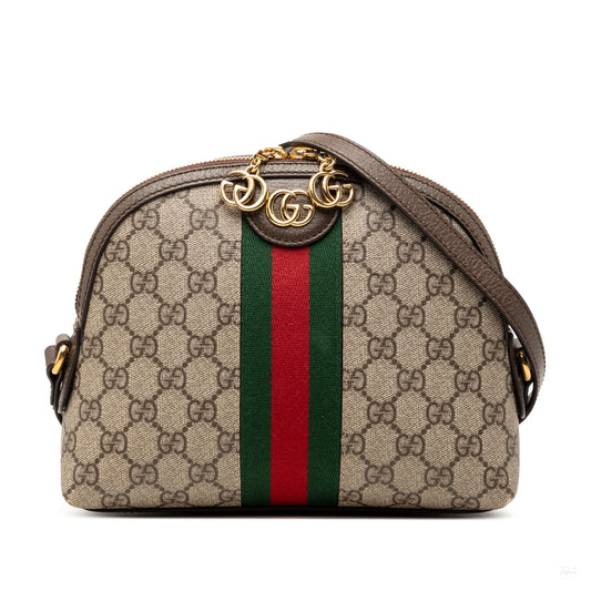 Second hand Gucci Ophidia GG Small Canvas Pouch Handbag GG Supreme - Tabita Bags