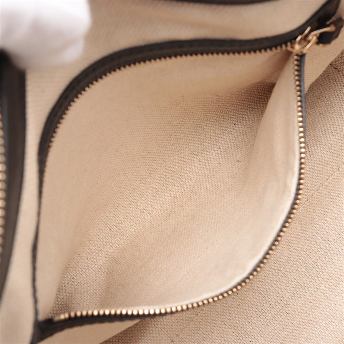 Second hand Gucci Soho Leather Zipper Closure Tote Shoulder Bag Black - Tabita Bags