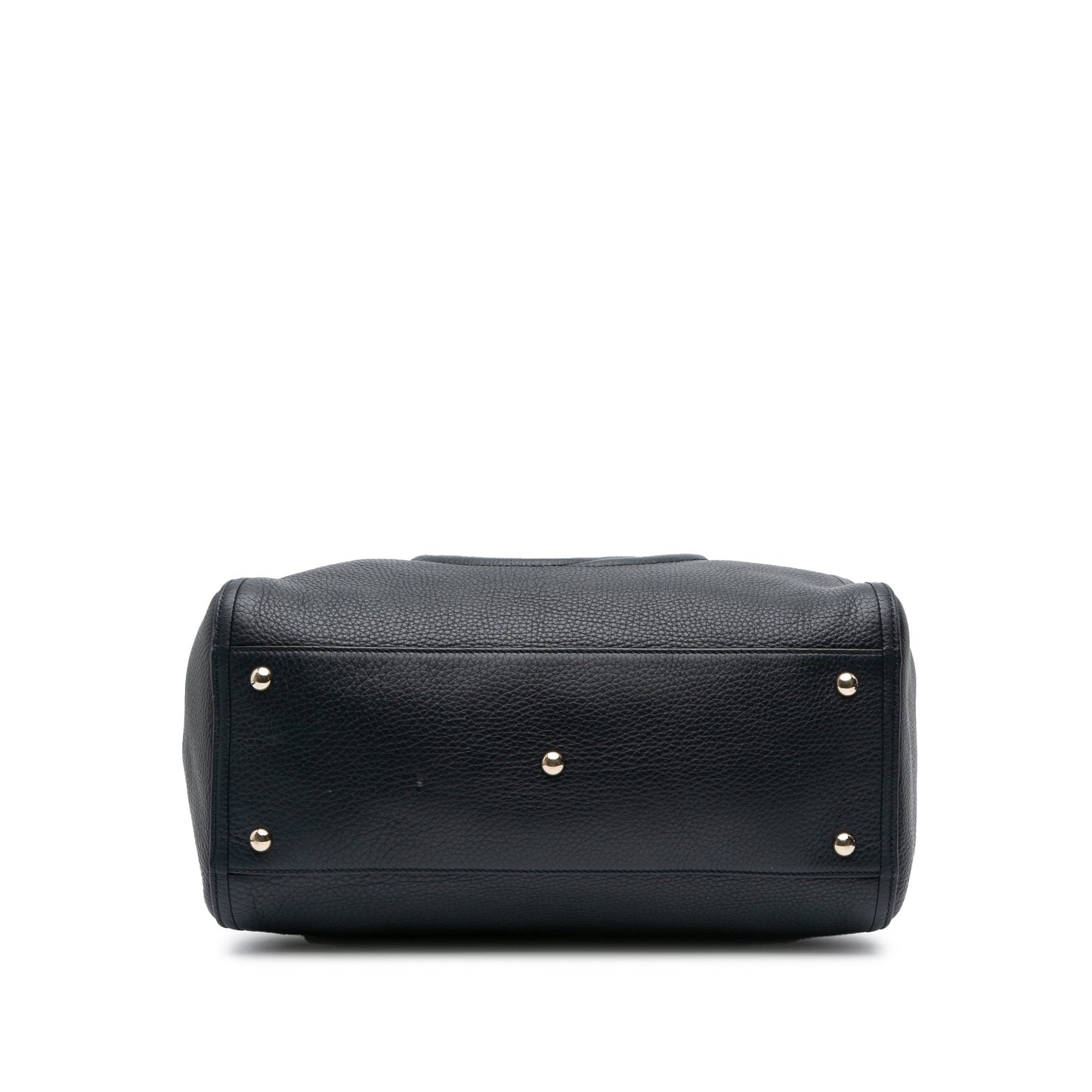 Second hand Gucci Soho Medium Leather Hobo Shoulder Bag Black - Tabita Bags