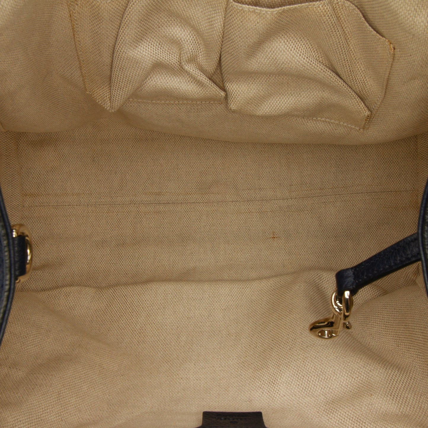 Second hand Gucci Soho Medium Leather Hobo Shoulder Bag Black - Tabita Bags