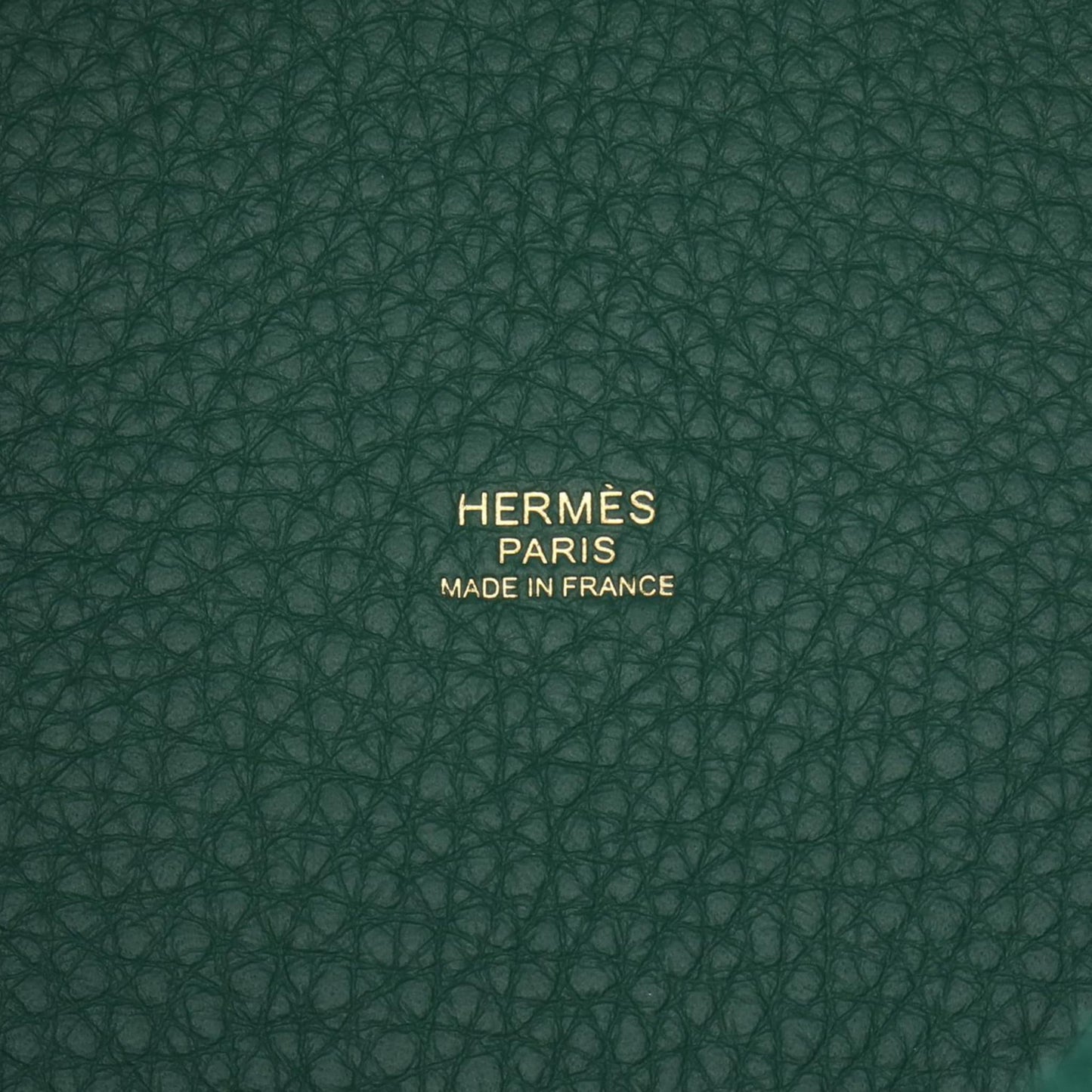 Second hand Hermes Picotin 18 Taurillon Clemence Leather Lock Bucket Handbag Green - Tabita Bags