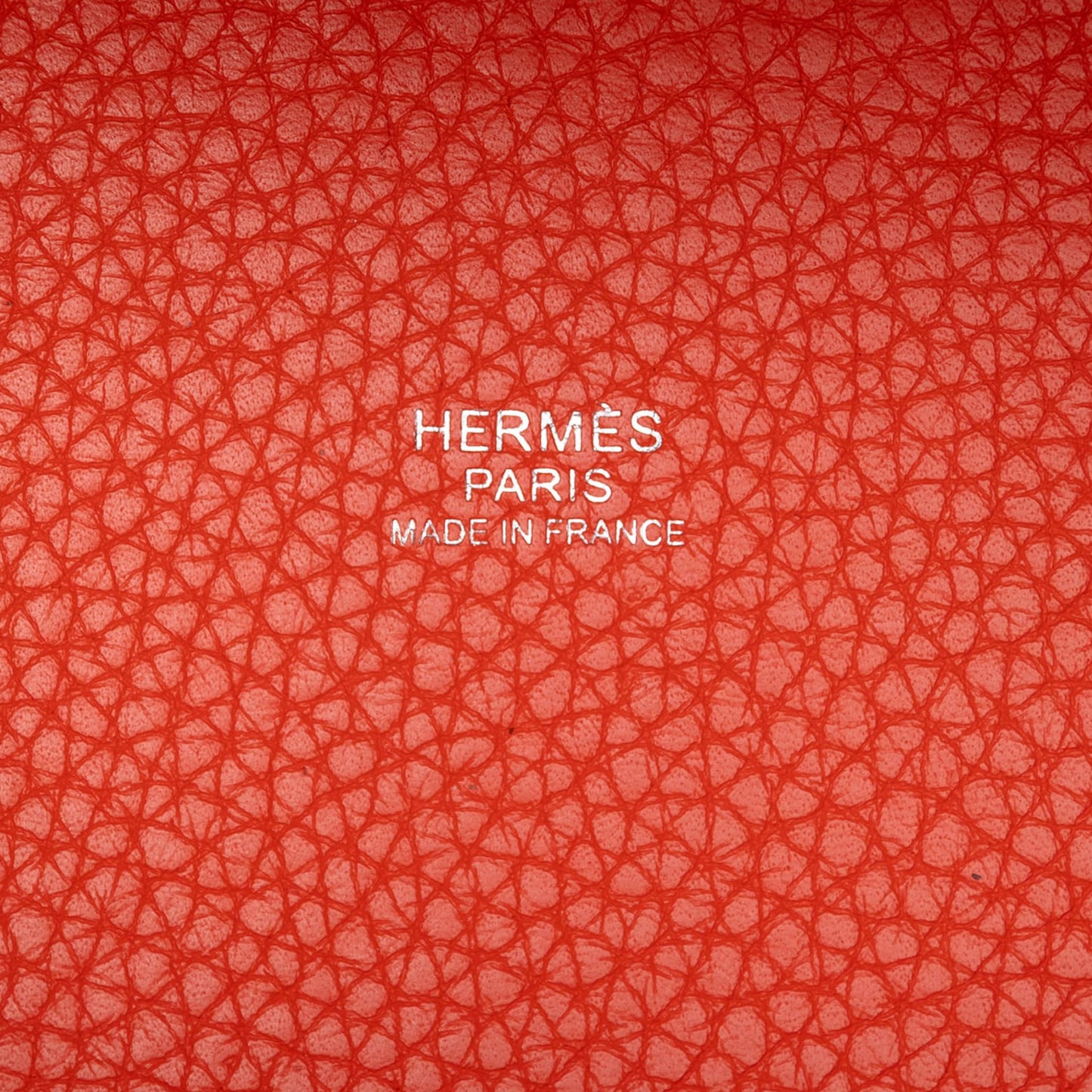Second hand Hermes Picotin 18 Taurillon Clemence Leather Lock Bucket Handbag Orange Poppy - Tabita Bags