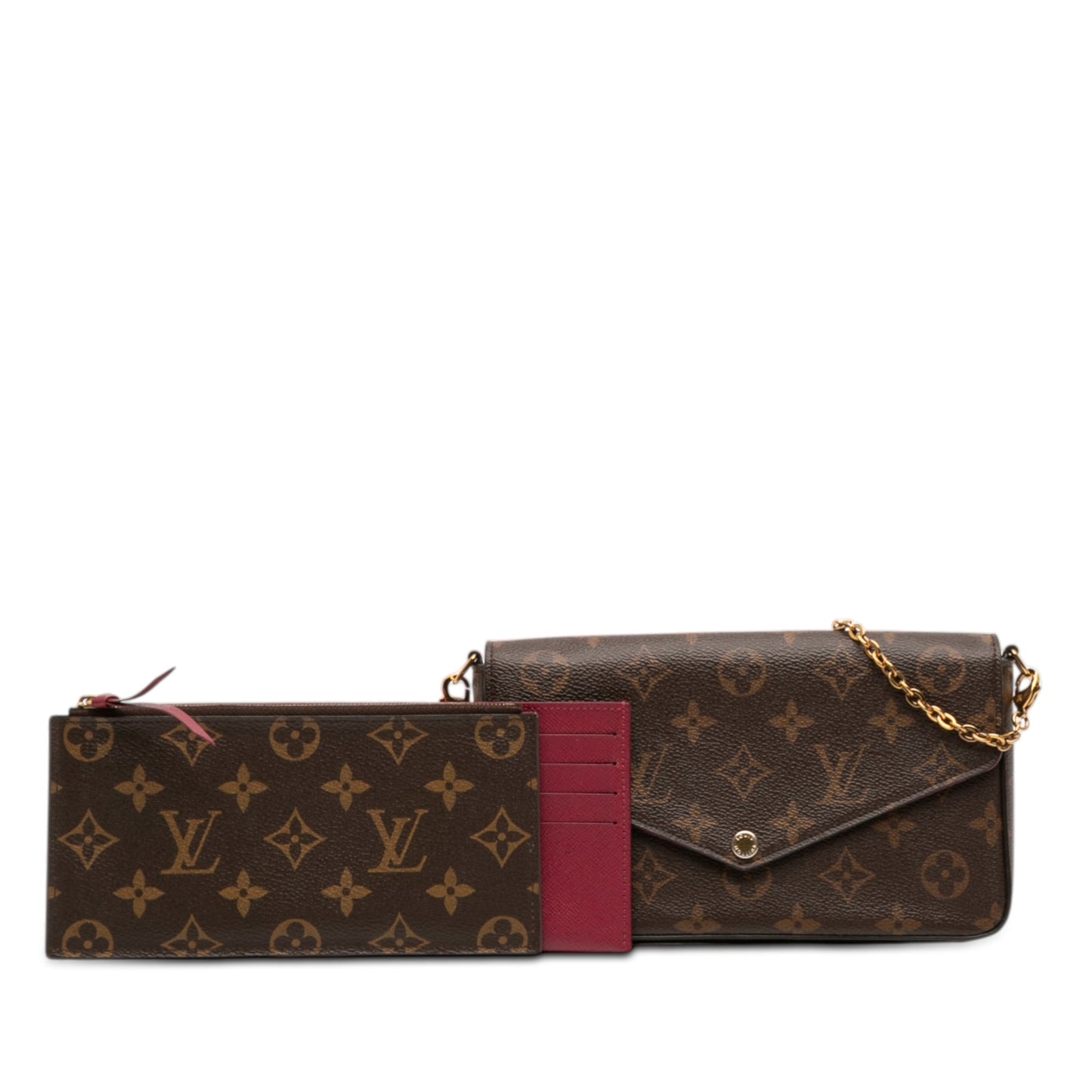 Second hand Louis Vuitton Felicie Canvas Pouch Clutch Monogram - Tabita Bags