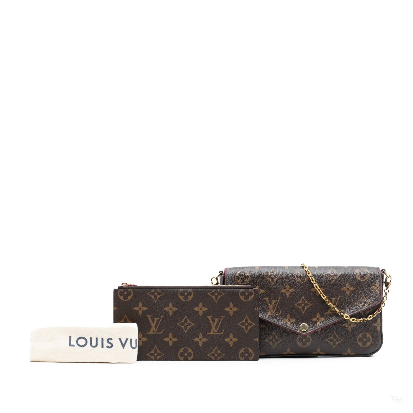 Second hand Louis Vuitton Felicie Canvas Pouch Clutch Monogram - Tabita Bags