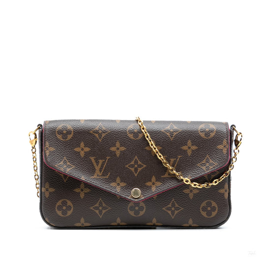 Second hand Louis Vuitton Felicie Canvas Pouch Clutch Monogram - Tabita Bags