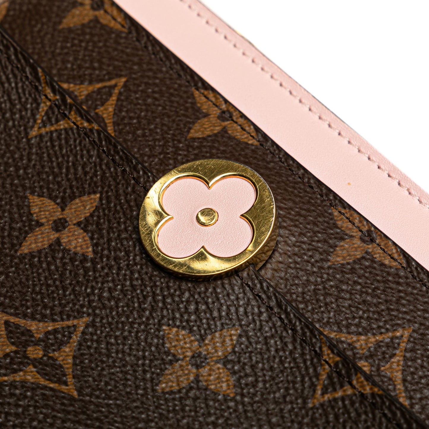 Second hand Louis Vuitton Flore Canvas Wallet on Chain Shoulder Bag Monogram - Tabita Bags