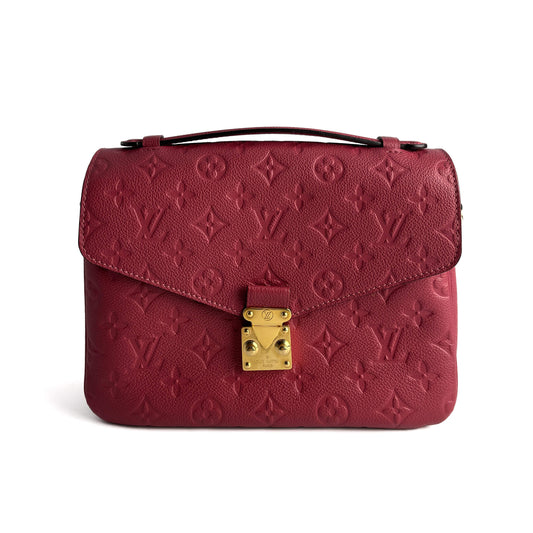 Second hand Louis Vuitton Metis 2 - Ways Flap Bag Pink - Tabita Bags