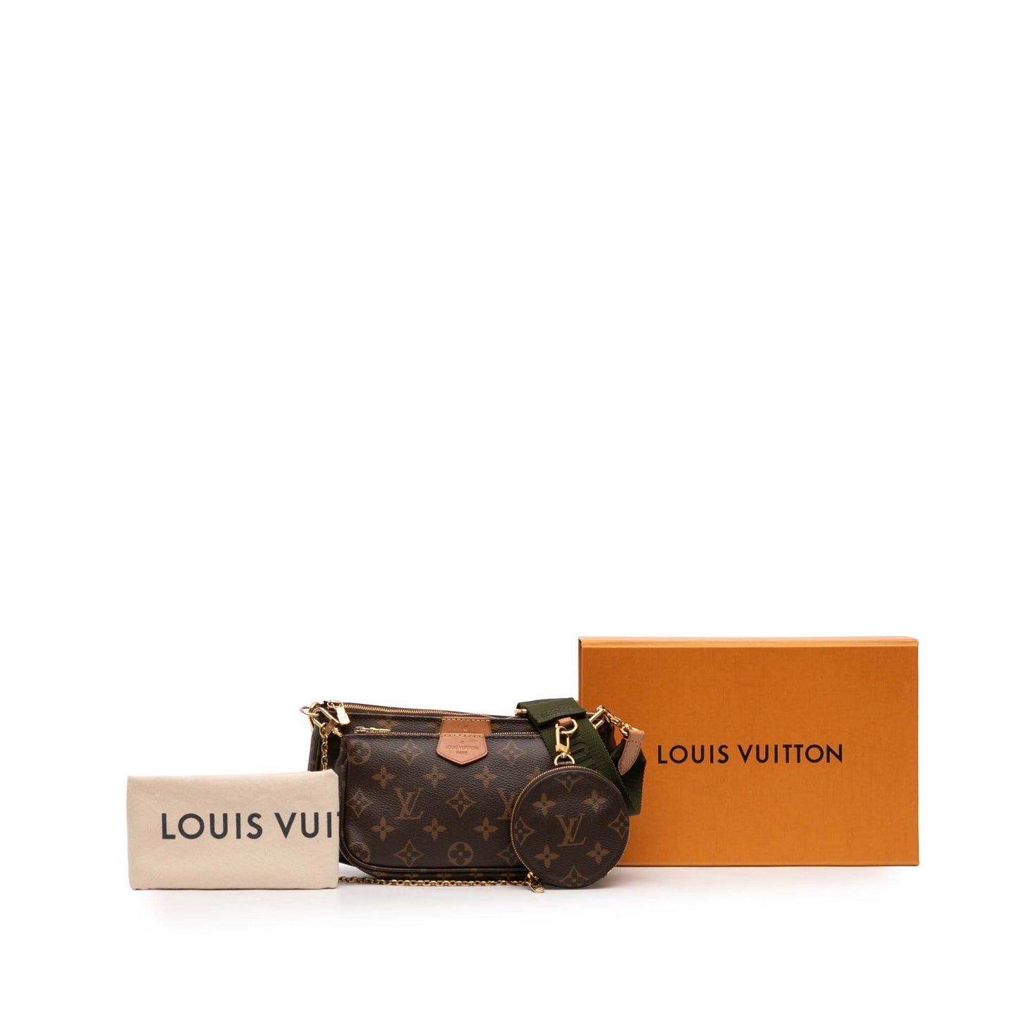 Second hand Louis Vuitton Multi Pochette Accessoires Canvas Pouch Crossbody Monogram - Tabita Bags