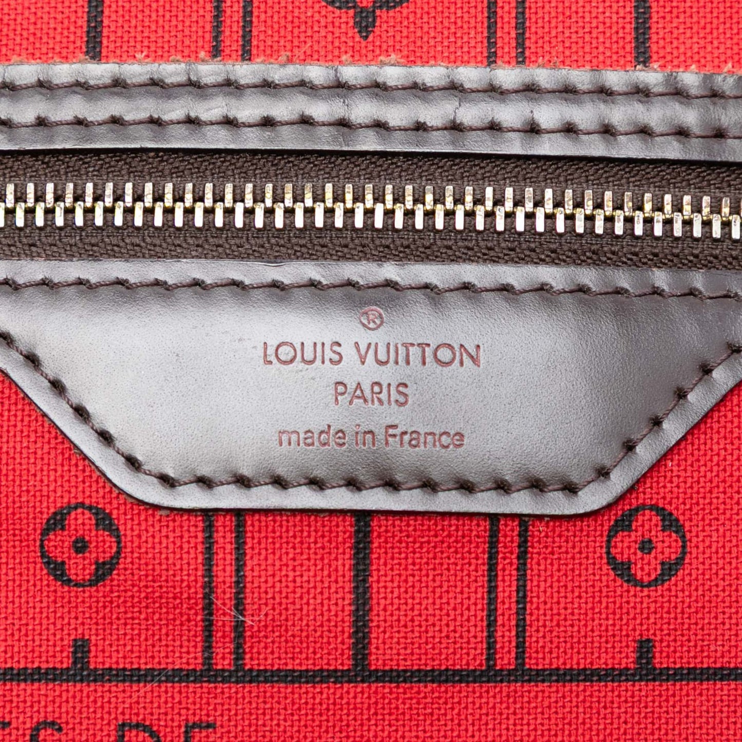 Second hand Louis Vuitton Neverfull GM Canvas Shopper Shoulder Bag Damier Ebene - Tabita Bags