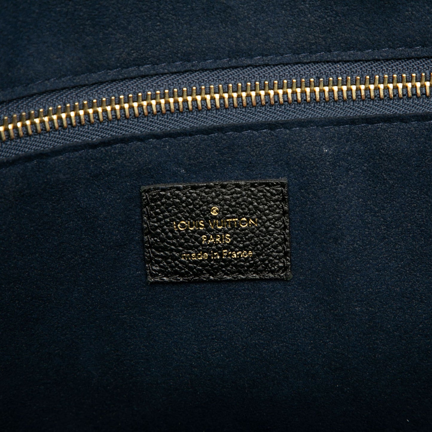 Second hand Louis Vuitton Neverfull Leather Empreinte Shopper Shoulder Bag Giant monogram - Tabita Bags