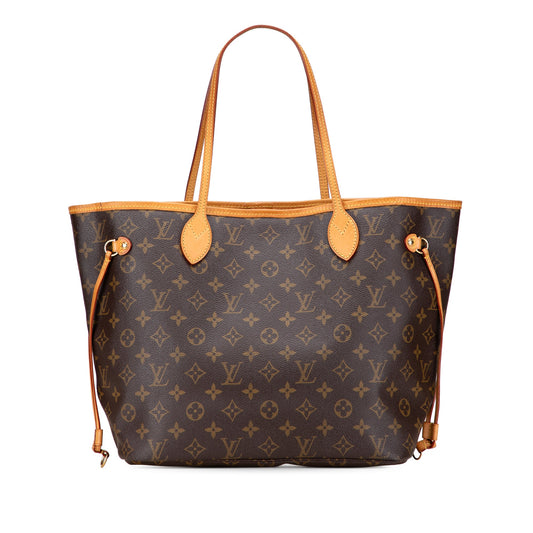Second hand Louis Vuitton Neverfull MM Canvas Pre - 2013 Shopper Shoulder Bag Monogram - Tabita Bags