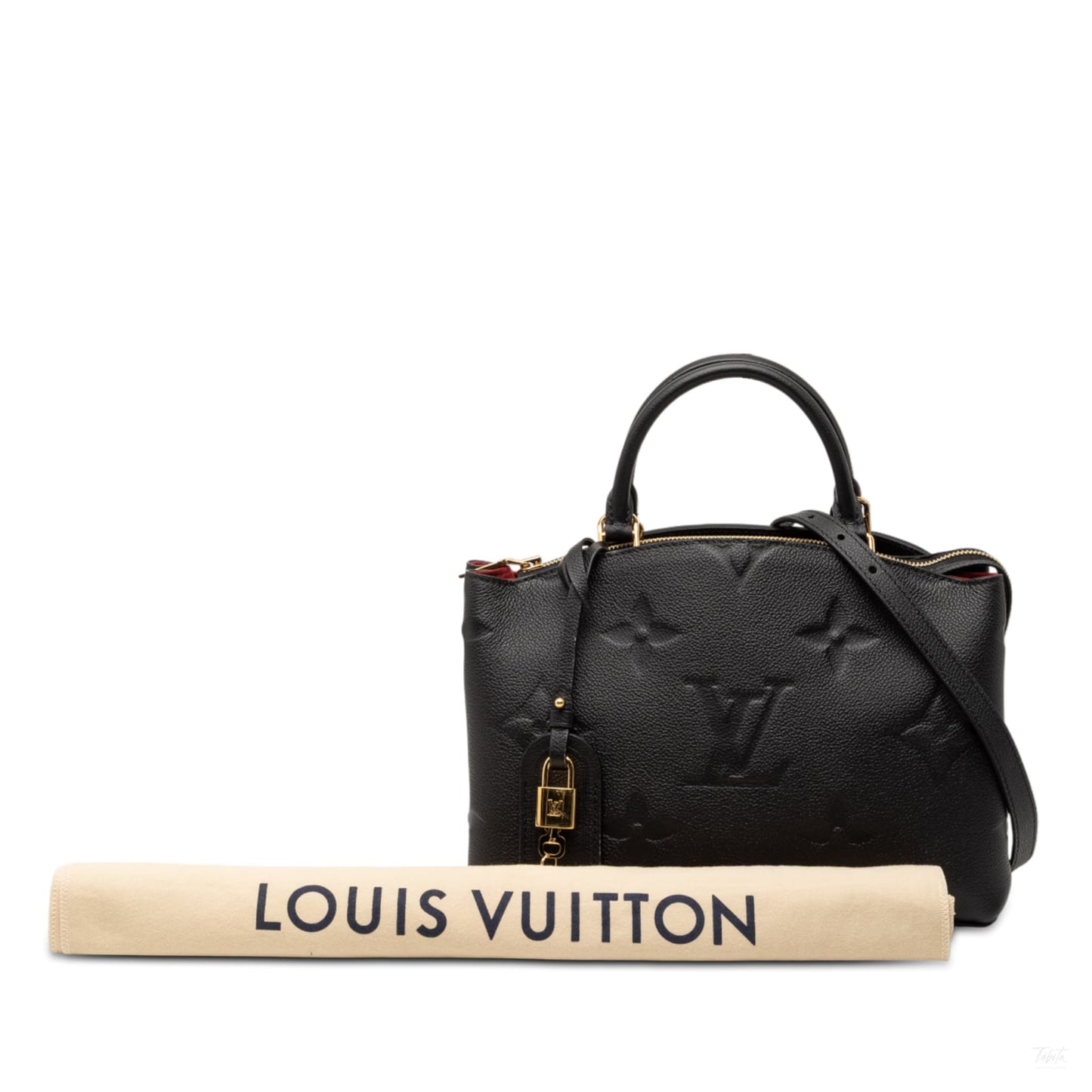Second hand Louis Vuitton Petit Palais Leather Empreinte Tote Handbag Monogram Empreinte - Tabita Bags