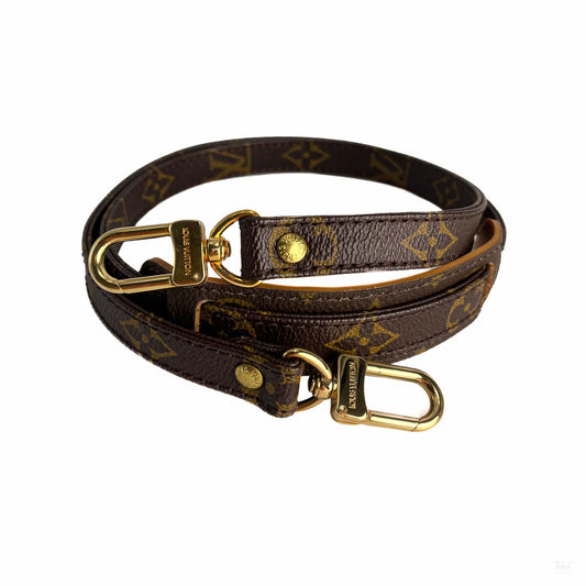 Second hand Louis Vuitton Shoulder Strap Canvas Brown - Tabita Bags