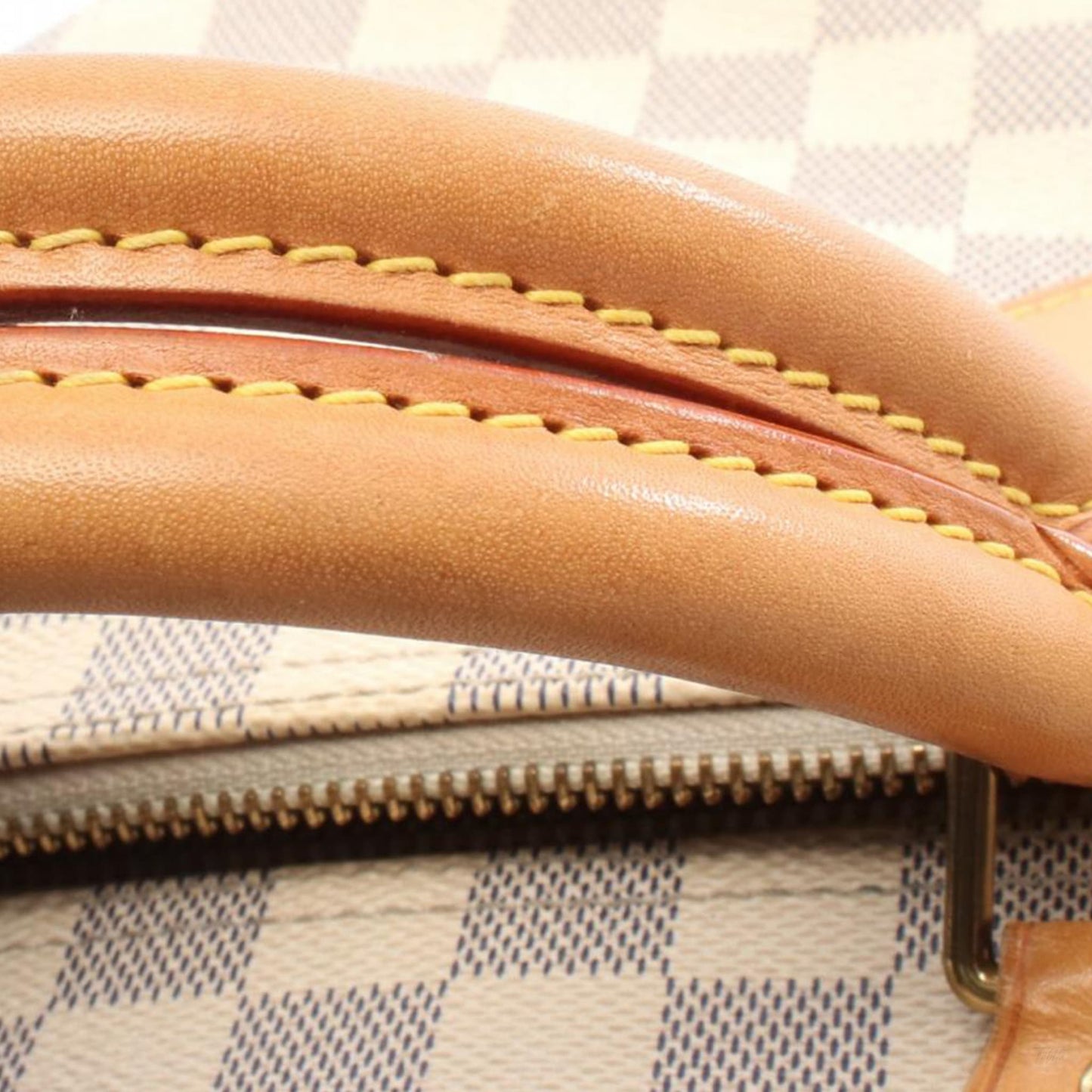 Second hand Louis Vuitton Speedy 30 Canvas Trunk Crossbody Damier Azur - Tabita Bags