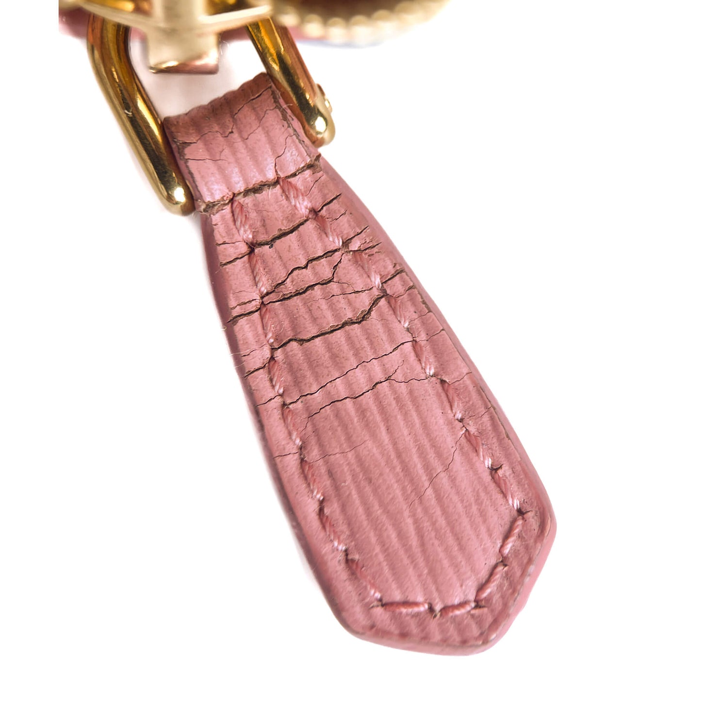 Second hand Prada Long Zip Around Wallet Leather Pink - Tabita Bags