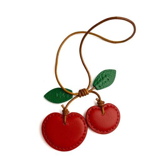 Second hand Tabita Bags with Love Charm Leather Cherries Red - Tabita Bags