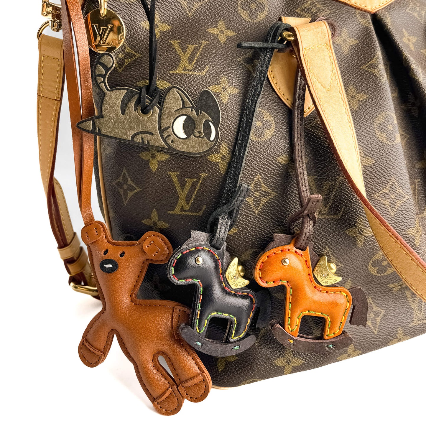 Second hand Tabita Bags with Love Charm Leather Rocking Horses Multicolor - Tabita Bags