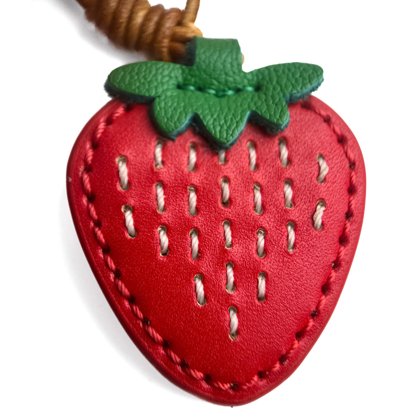 Second hand Tabita Bags with Love Charm Leather Strawberry Red - Tabita Bags