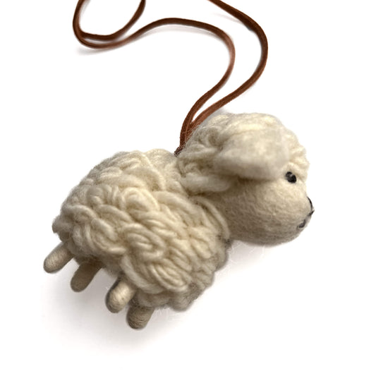 Second hand Tabita Bags with Love Charm Wool Sheep Off - White - Tabita Bags