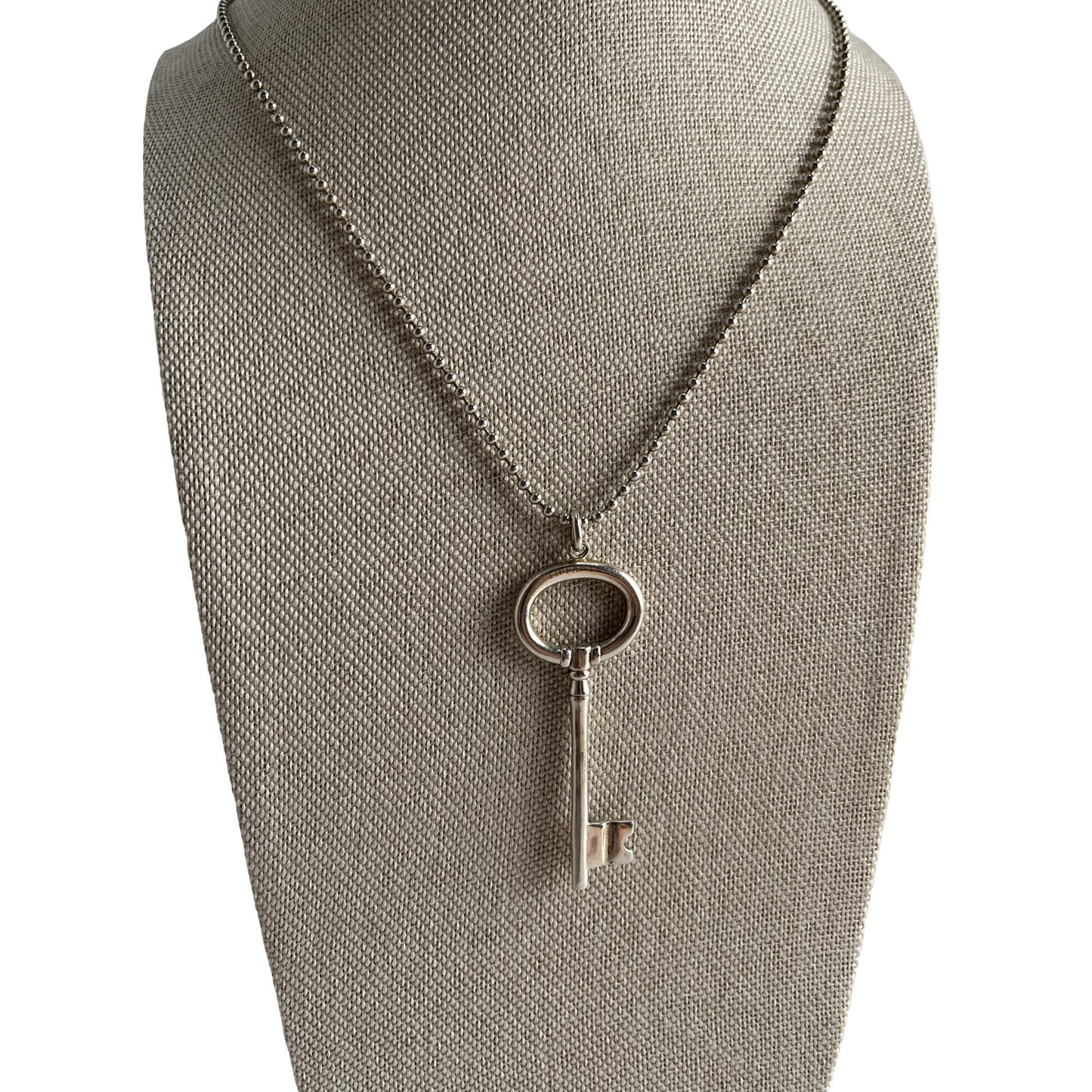 Second hand Tiffany Key Silver Necklace Silver - Tabita Bags