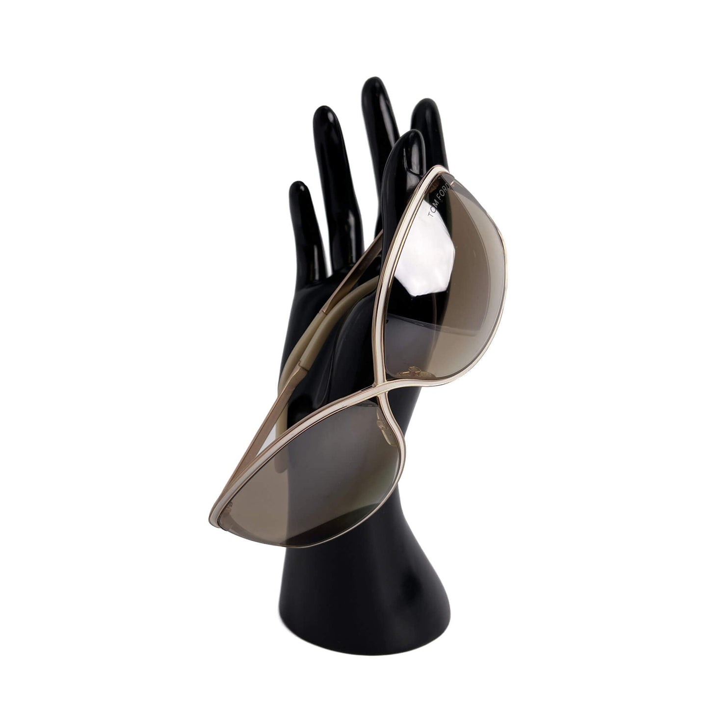 Second hand Tom Ford Rickie Acetate BUT Oversized White - Tabita Bags