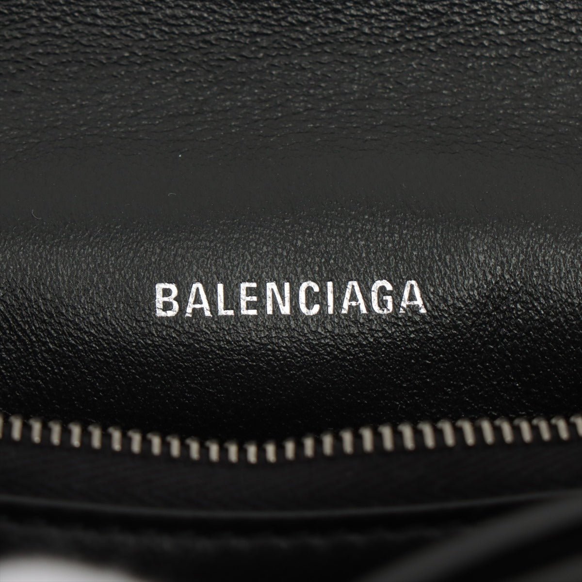 Second hand Balenciaga Hourglass Small Leather Chain Flap Bag Black - Tabita Bags