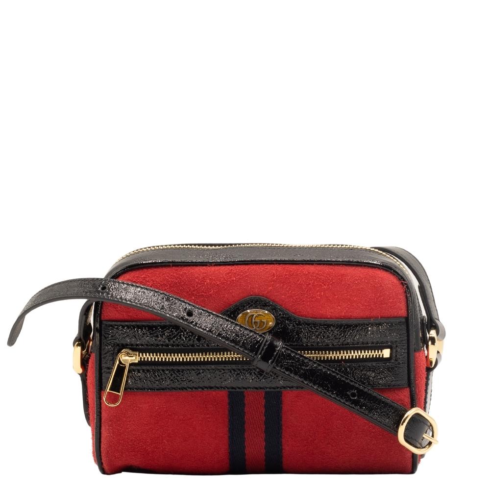 Gucci Ophidia Red Suede Small Shoulder Bag Tabita Bags – Tabita