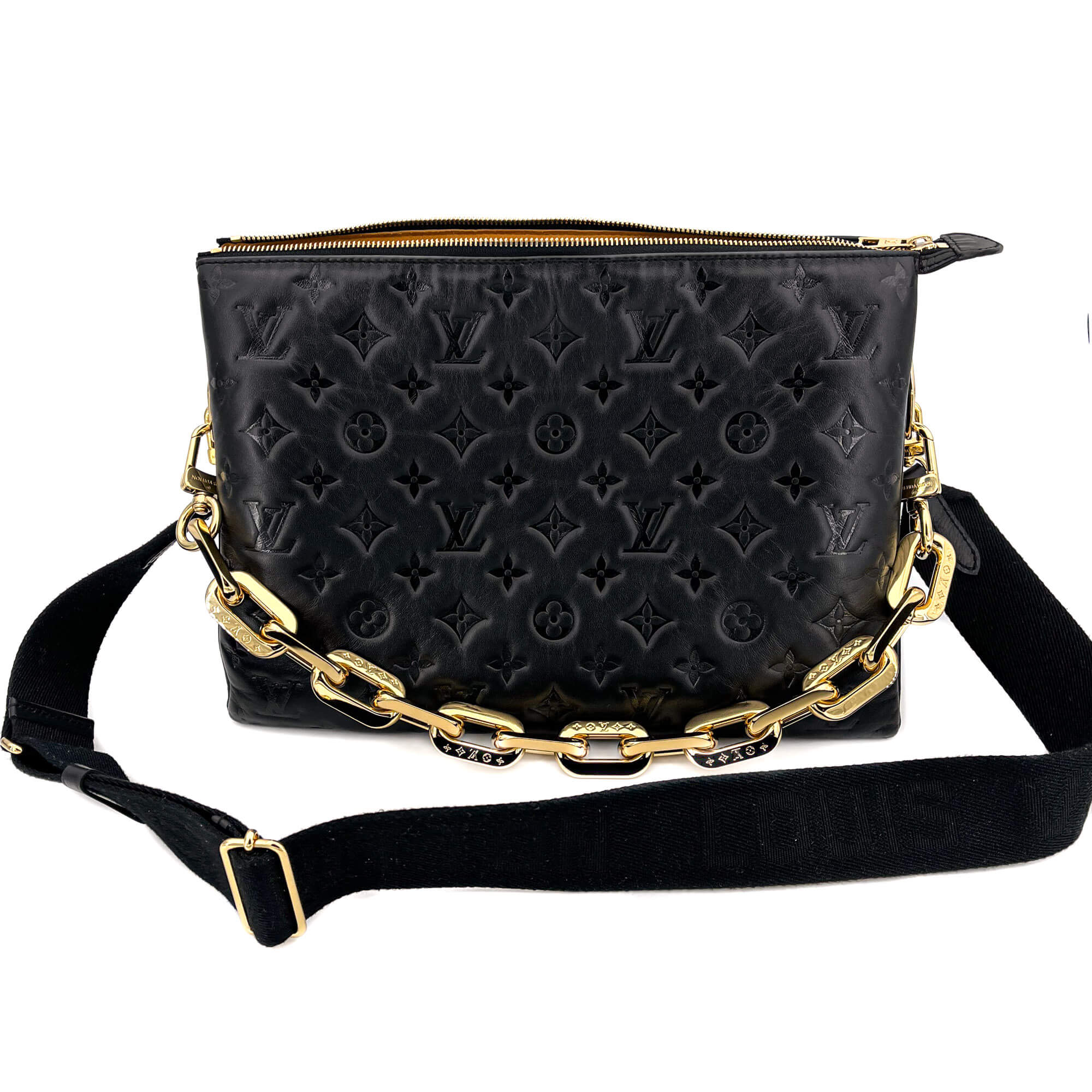 Louis Vuitton Coussin MM Black Leather - Tabita Bags – Tabita Bags with Love