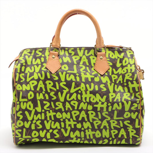 Second hand Louis Vuitton Speedy 30 Monogram Limited Edition Stephen Sprouse Graffiti - Tabita Bags