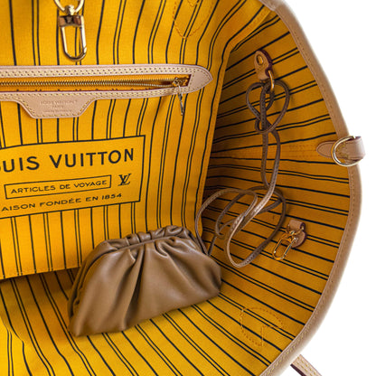 Borsa Extra Mini Pouch in pelle marrone