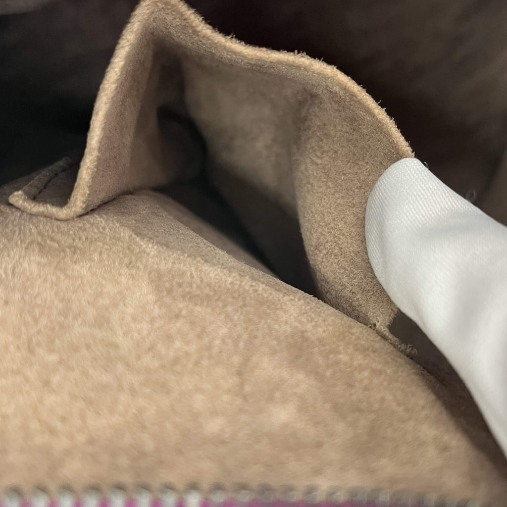Intrecciato Leather Violet Hobo Bag