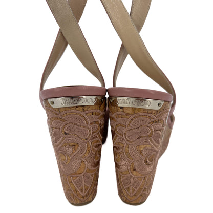 Leder Sandalen 38 Ballettrosa 