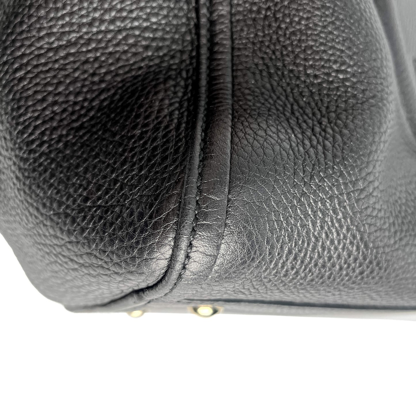 Soho Medium Leder Hobo Schultertasche Schwarz 