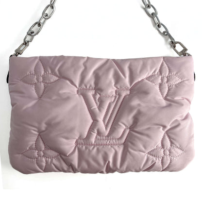 Maxi Multi Pochette Econyl Nylon Embossed Monogram Pouch Crossbody Bicolor