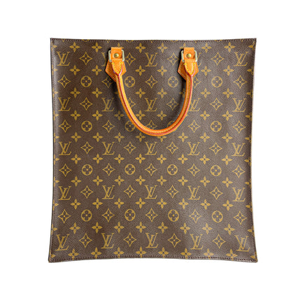 Sac Plat GM Canvas Tote Handbag Monogram