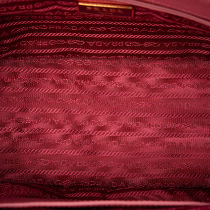 322605110 Prada Medium Saffiano Lux Galleria Double Zip Tote Pink 4
