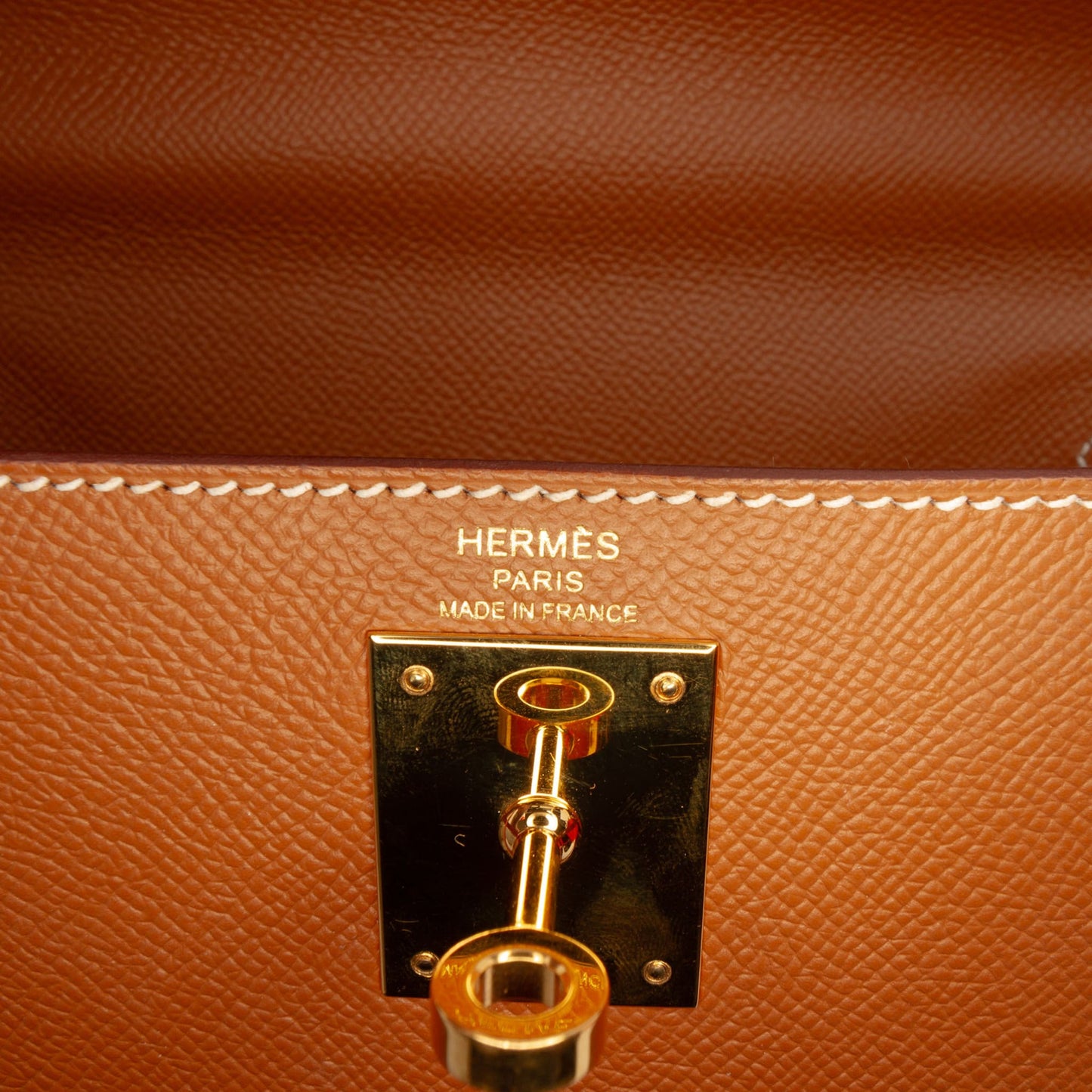 322605112 Hermès Epsom Kelly II Sellier 28 Brown 5