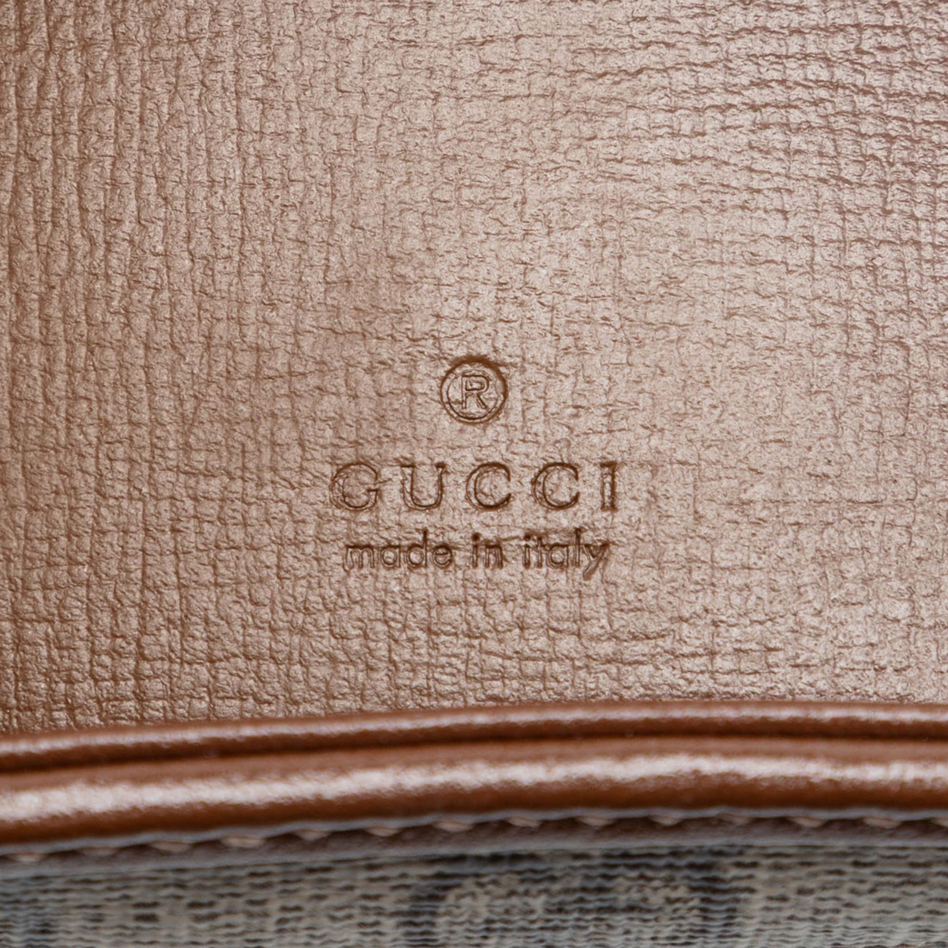 322606030 Gucci Mini GG Supreme Web Jackie 1961 Crossbody Beige 5