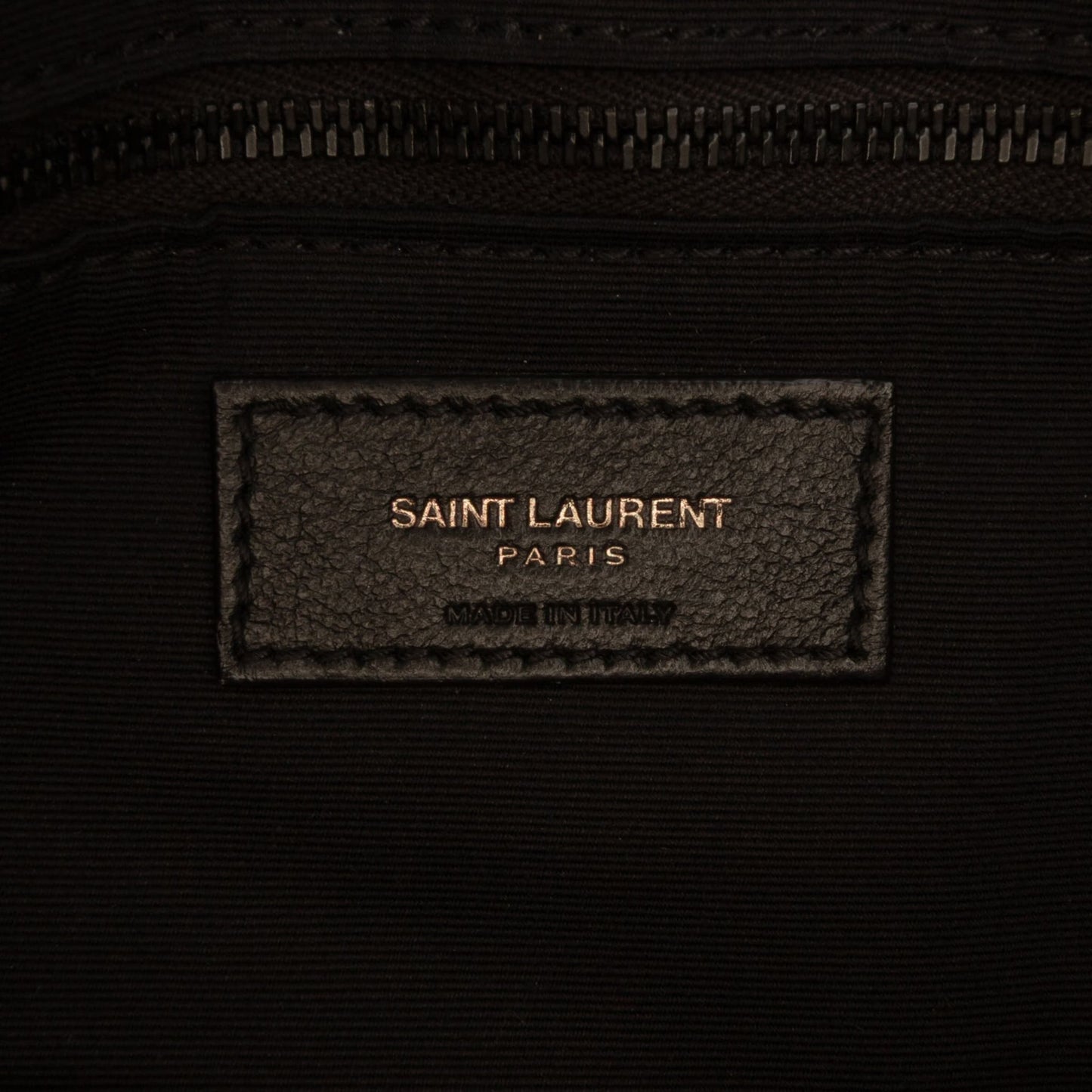 322606031 Saint Laurent Medium Matelasse Calfskin Monogram Monochrome LouLou Shoulder Bag Black 5